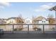 Enjoy the neighborhood view from the wooden deck at 2366 Central Park Blvd, Denver, CO 80238