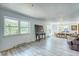 Open floor plan showcases living and dining areas with bright, natural light at 234 Carroll Ln, Breckenridge, CO 80424