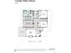 Second floor plan of the Crystal Valley Ranch, showing layout for the primary suite and additional bedrooms at 5326 Lions Paw St, Castle Rock, CO 80104