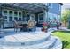 Spacious patio with a pergola, dining set, and built-in grill at 7408 Sodalite Way, Castle Rock, CO 80108