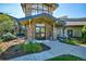 Entrance to the complex with landscaped garden and seating outside the door at 13961 E Marina Dr # 314, Aurora, CO 80014