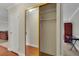 Spacious closet with mirrored sliding doors, providing both functionality and a modern aesthetic to the space at 13961 E Marina Dr # 314, Aurora, CO 80014