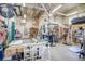 Large workshop with a variety of tools and equipment at 13961 E Marina Dr # 314, Aurora, CO 80014