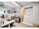 Cozy basement office with modern desk, decor, and carpet at 11727 Oswego St, Commerce City, CO 80640
