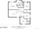 Detailed floor plan showcasing layout of the second floor at 11727 Oswego St, Commerce City, CO 80640