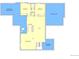 Basement floorplan featuring bedrooms, bathrooms, wet bar, play area, living room, and unfinished storage and unexcavated spaces at 5286 Flora Way, Golden, CO 80004