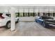 Well-lit parking garage featuring dedicated parking spaces with ample room for multiple vehicles at 7040 E Girard Ave # 207, Denver, CO 80224