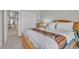 Bedroom features neutral walls, carpet, and ample space at 8145 Monte Vista Cir, Littleton, CO 80125