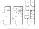 All floor plans: basement, floor 2 with living spaces, and floor 3 with bedrooms at 8145 Monte Vista Cir, Littleton, CO 80125