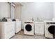 Convenient shared laundry room with multiple machines at 1101 Bellaire St # 108, Denver, CO 80220