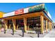 Exterior of the restaurant Blanco Cocina + Cantina showing modern design and ample windows at 4110 Hale Pkwy Pkwy # 4J, Denver, CO 80220