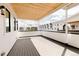Covered deck with white siding and views of the neighborhood at 8260 E 36Th Ave # 29, Denver, CO 80238