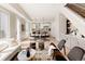 Open floor plan with living, dining, and kitchen areas, featuring modern design at 8260 E 36Th Ave # 29, Denver, CO 80238