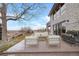 Relaxing patio furniture on a spacious patio with scenic views at 6941 Hillridge Pl, Parker, CO 80134