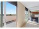 Balcony with brick accents and incredible mountain views at 2880 S Locust St # 708S, Denver, CO 80222