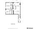 Detailed floor plan showcasing the layout and dimensions of the home at 2880 S Locust St # 708S, Denver, CO 80222