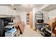 Unfinished basement offering storage and utility space, ready for customization to suit various needs at 2296 S Pitkin Way # A, Aurora, CO 80013
