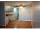 A spacious living room and kitchen combo at 10792 E Exposition Ave Ave # 254, Aurora, CO 80012