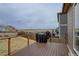 Outdoor deck with expansive views of the neighborhood at 7809 Bandit Dr, Castle Rock, CO 80108
