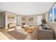 Bright living room with a cozy sitting area and modern decor at 1196 N Grant St # 501, Denver, CO 80203