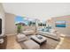 Comfortable living room filled with natural light and stylish furniture at 1196 N Grant St # 501, Denver, CO 80203