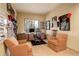 This office space features comfortable seating and natural light at 2122 Montane Dr, Golden, CO 80401