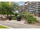 Outdoor grilling area with a built-in barbecue grill, providing a great space for outdoor cooking at 955 Eudora St # 1606, Denver, CO 80220