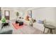 Spacious finished basement with comfortable seating, stylish decor, and a large window at 2990 Osceola St, Denver, CO 80212