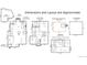 Detailed floor plan showing layout of home's rooms and dimensions at 2990 Osceola St, Denver, CO 80212