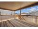 Spacious outdoor deck, perfect for entertaining or relaxing with neighborhood views at 24748 E 40Th Ave, Aurora, CO 80019