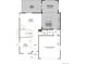 Layout showing a great room, gourmet kitchen, sunroom, and a 2-car garage at 24748 E 40Th Ave, Aurora, CO 80019