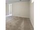 Unfinished basement with neutral carpet, painted walls, and entry to another room at 874 Mercury Cir, Lone Tree, CO 80124