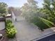 Overhead shot of a home with long concrete driveway and two-car garage at 874 Mercury Cir, Lone Tree, CO 80124