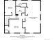 Detailed floor plan showing bedroom and bath layouts of the upper level at 874 Mercury Cir, Lone Tree, CO 80124
