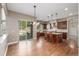 Open-concept kitchen with a large island, stainless appliances, and ample counter space at 20148 E Windy Pine Pl, Parker, CO 80134