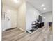 The entryway has durable floors and ample space for storage at 480 S Marion Pkwy # 901, Denver, CO 80209