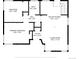 Detailed floor plan showcasing layout, including bedrooms, bathrooms, kitchen, living room, and foyer at 822 Poplar St, Denver, CO 80220