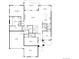 Floor plan for house layout featuring the kitchen, dining area, living room, primary bedroom, and garage at 788 Alumroot St, Castle Rock, CO 80104