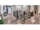 Upstairs hallway boasts hardwood floors and stylish decor at 788 Alumroot St, Castle Rock, CO 80104