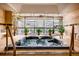 Indoor hot tub with plants and a view of the gym at 1551 Larimer St # 1402, Denver, CO 80202