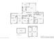 Detailed floor plan showcasing the layout and dimensions of the home, including room sizes and overall structure at 9630 W 38Th Ave, Wheat Ridge, CO 80033