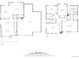 Detailed first and second floor plans of the home layout, showcasing room dimensions and overall space utilization at 3779 Aspen Hollow Ct, Castle Rock, CO 80104