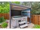 Enjoy this backyard hot tub with cover and privacy shade that offers a perfect place to unwind and relax at 26155 E Euclid Dr, Aurora, CO 80016