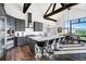 Gourmet kitchen with island seating and stainless steel appliances at 52 West Point Lode # A, Breckenridge, CO 80424