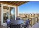Outdoor deck with seating and views of the surrounding community at 10055 Fort Worth Ct, Parker, CO 80134