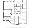Upstairs floor plan featuring bedrooms, bathrooms, walk-in closets, laundry, and hall at 6802 S Uriah St, Aurora, CO 80016