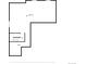 Floor plan of the basement of the home showing a hall, room, and open basement area at 6802 S Uriah St, Aurora, CO 80016