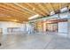 Unfinished basement with exposed wood, concrete floor, and visible utility infrastructure at 3790 Aspen Hollow Ct, Castle Rock, CO 80104