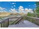 This deck has a great view and space for enjoying nature and the outdoors at 3790 Aspen Hollow Ct, Castle Rock, CO 80104