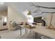 Bright bonus room with sloped ceilings, carpet, and flexible space for various activities at 3342 Springmeadow Cir, Castle Rock, CO 80109